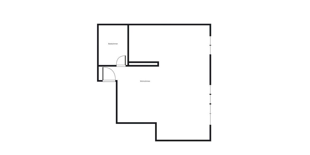 Etagenwohnung Frankfurt am Main Nord-West - 1 Zimmer, 36 m&sup2;, 681&euro; | Angebot:26351961