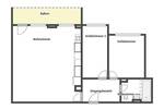 Etagenwohnung Hanau Kesselstadt - 3 Zimmer, 63 m&sup2;, 154.000&euro; | Angebot:26841692