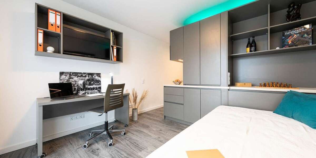 Etagenwohnung Darmstadt Darmstadt-Mitte - 1 Zimmer, 20 m&sup2;, 172.000&euro; | Angebot:25819202