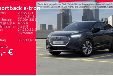 Audi Q4 e-tron 54.266 km 29.850 € Frankfurt am Main 60326