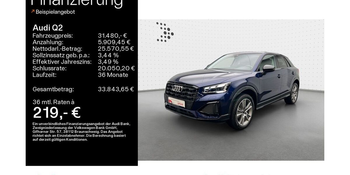 Audi Q2 5.382 km 31.480 &euro; Hofheim 65719