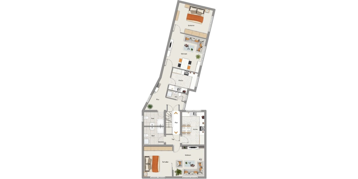 albero:) 3 Wohnungen + Gewerbeinheit auf großem Areal - Mehrfamilienhaus, Wohnhaus Seligenstadt Klein-Welzheim | Angebot:27347355