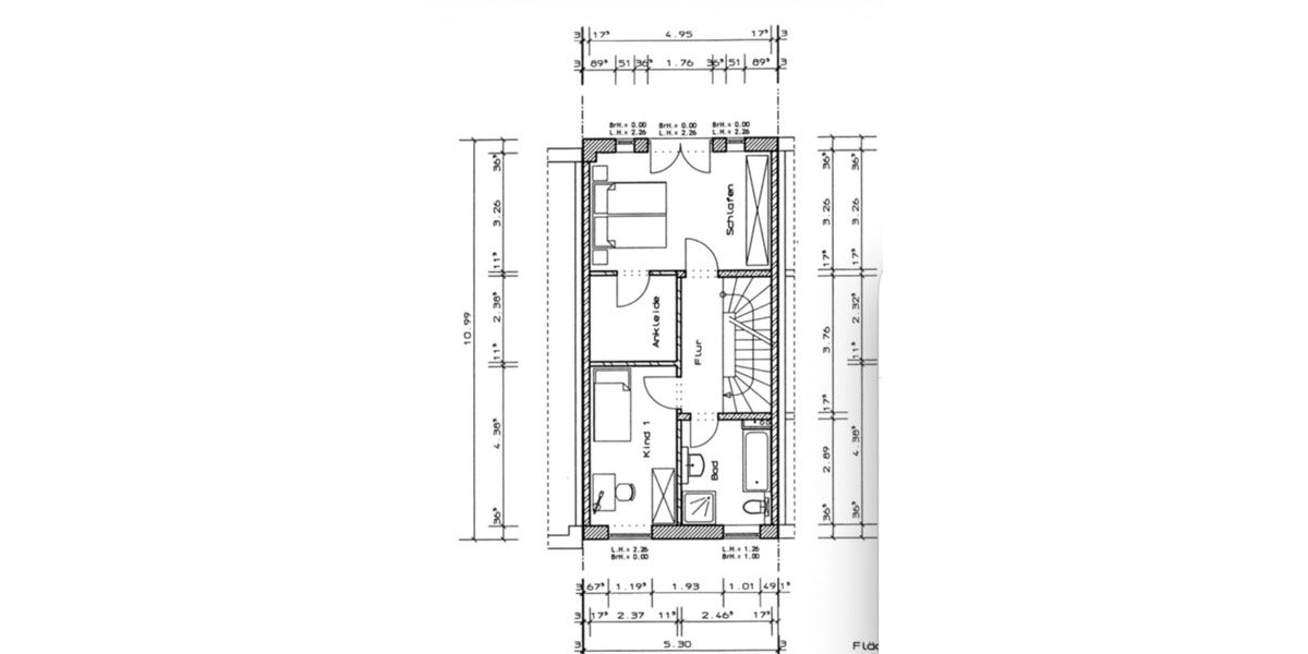 Reihenhaus Raunheim - 5 Zimmer, 127 m&sup2;, 550.000&euro; | Angebot:24840093