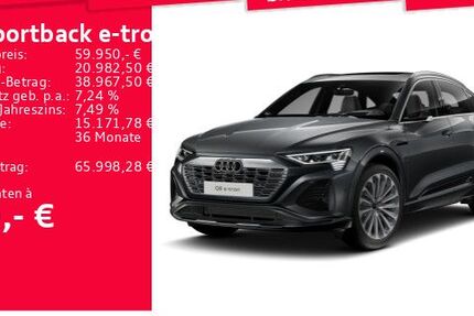 Audi Q8 e-tron 39.165 km 59.950 &euro; Frankfurt am Main 60326