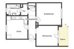 Etagenwohnung Rüsselsheim am Main Rüsselsheim - 2 Zimmer, 58 m&sup2;, 165.000&euro; | Angebot:26258310