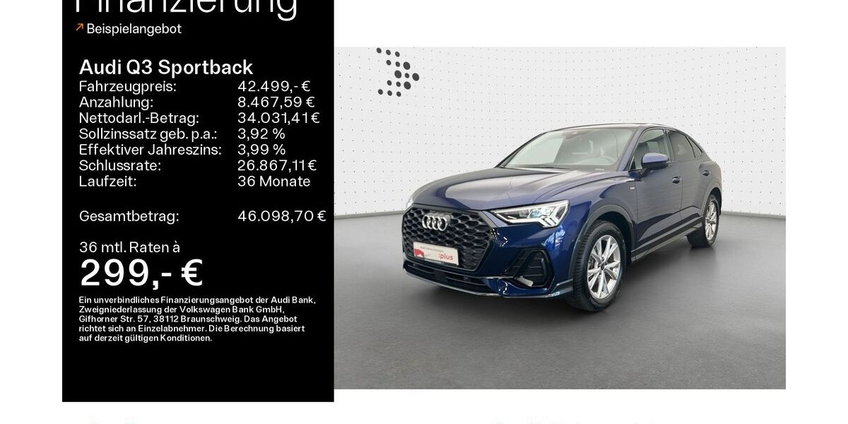 Audi Q3 18.804 km 40.999 &euro; Hofheim 65719
