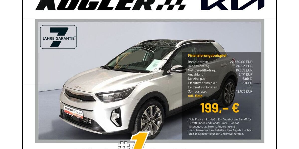 Kia Stonic 10.220 km 21.860 &euro; Rosbach | Frankfurt Nord 61191