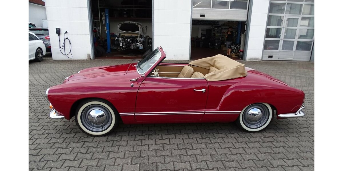VW Karmann Ghia Cabrio vollständig restauriert 1.200 km 56.990 &euro; Rodgau 63110