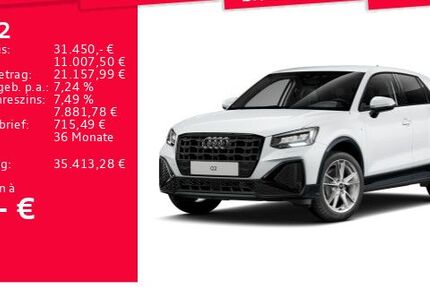 Audi Q2 3.945 km 31.450 &euro; Frankfurt am Main 60314