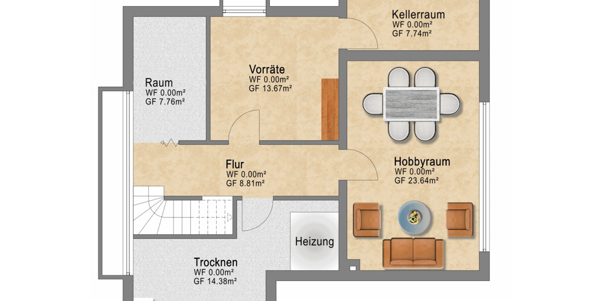 Einfamilienhaus Darmstadt Kranichstein - 5 Zimmer, 166 m&sup2;, 789.000&euro; | Angebot:25699820