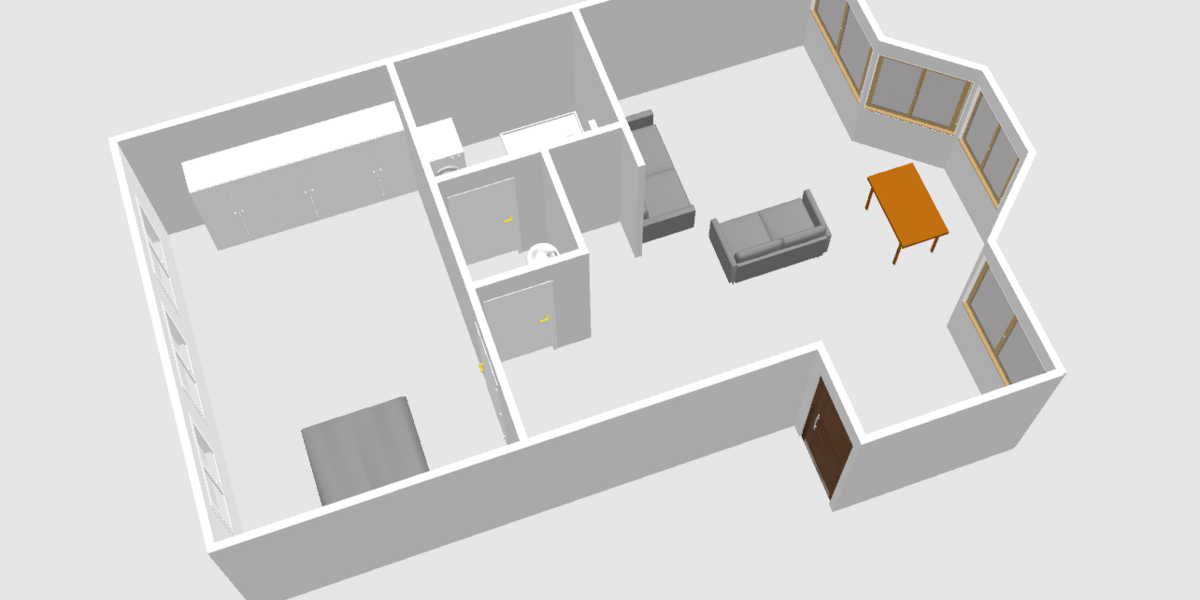 Etagenwohnung Offenbach am Main - 2 Zimmer, 62 m&sup2;, 209.000&euro; | Angebot:25815922