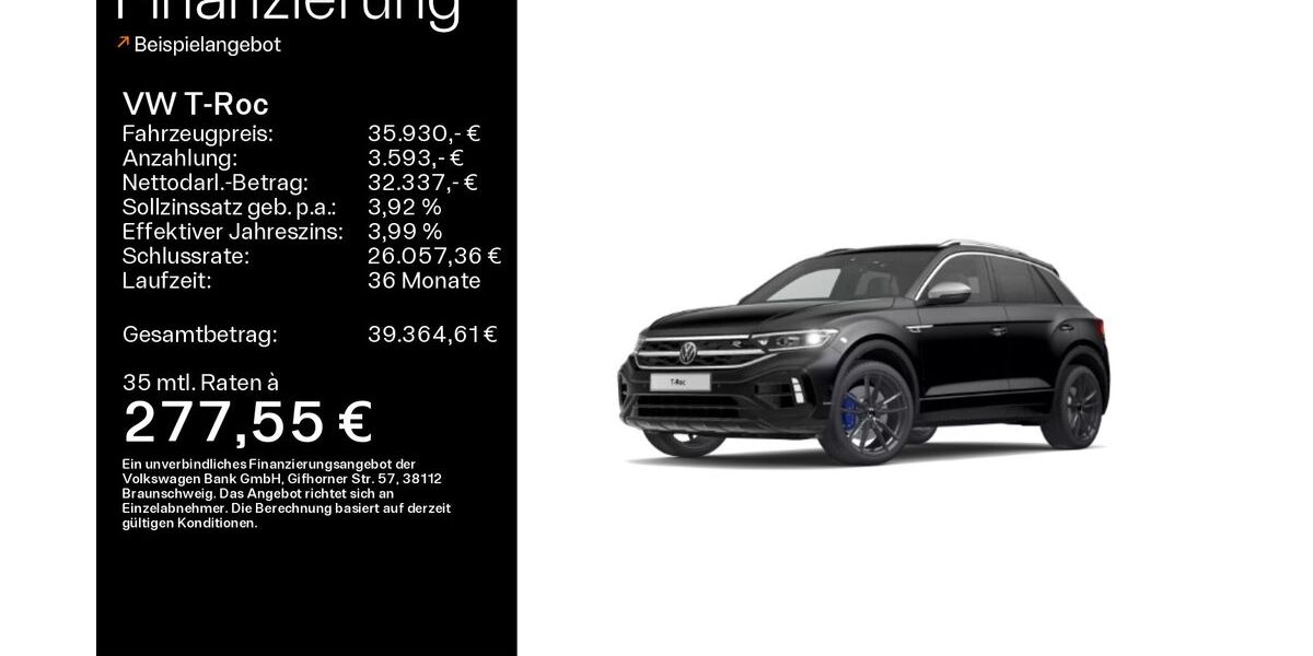 VW T-Roc 42.584 km 35.730 &euro; Kelkheim 65779