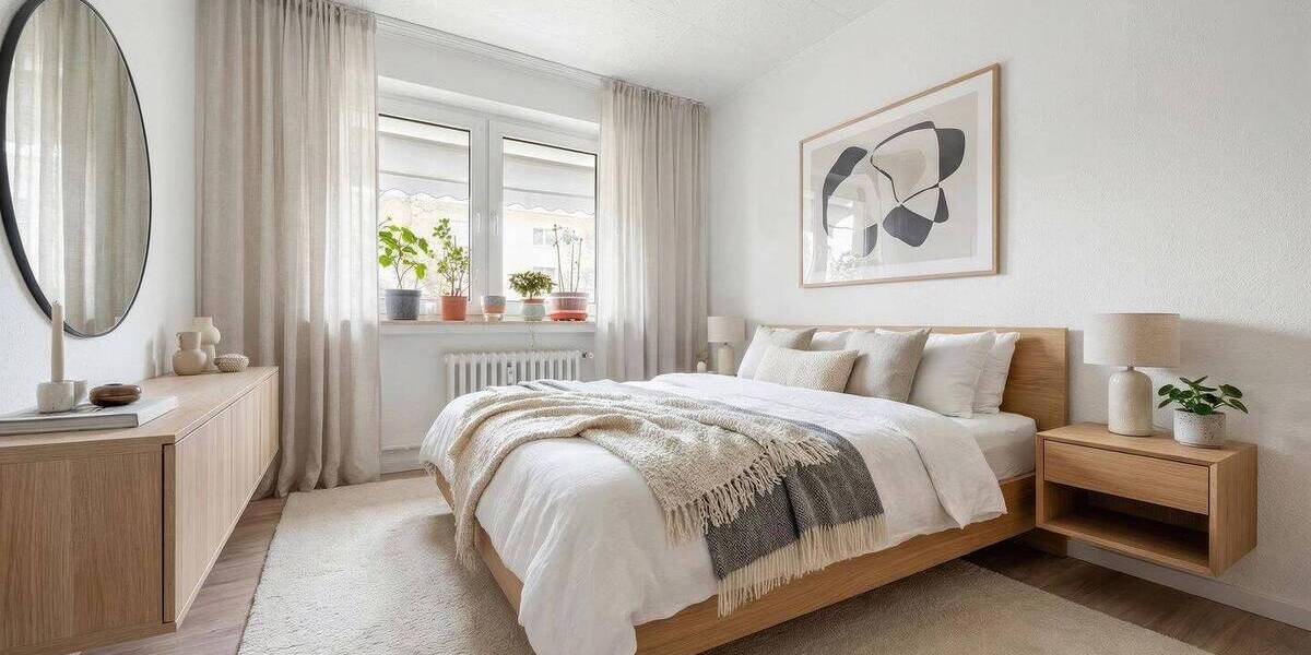 Etagenwohnung Frankfurt am Main Schwanheim - 4 Zimmer, 85 m&sup2;, 349.000&euro; | Angebot:26065565