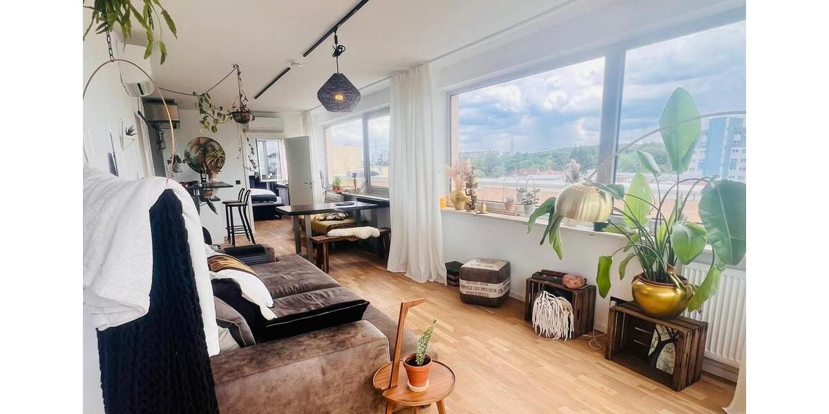 Penthouse mit atemberaubenden Skyline-Blick und Dachterrasse 3 zimmer