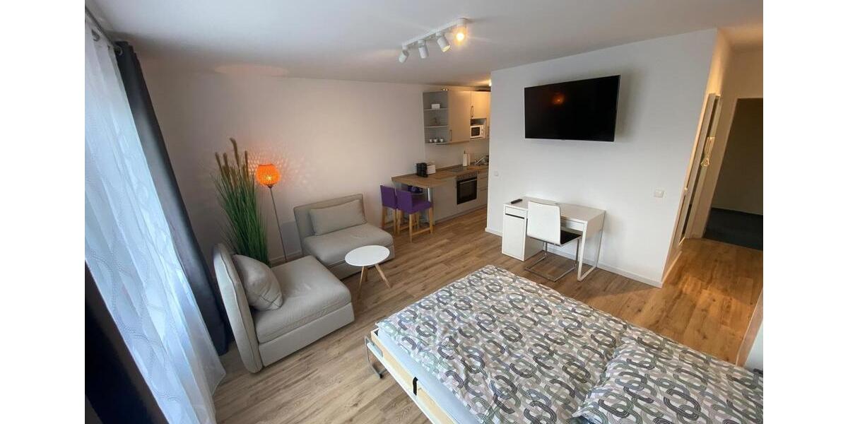 Renovierte voll möblierte moderne Wohnung - Innenstadt Bad Soden 1 zimmer