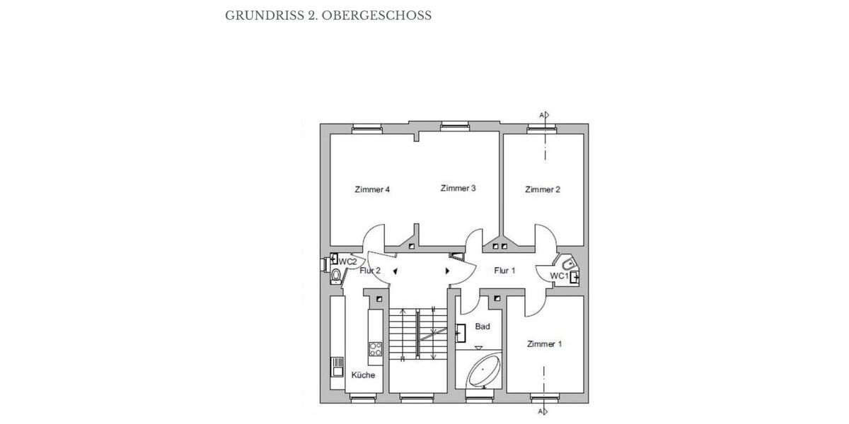 Schöne helle 3 - Zimmerwohnung 86,6 qm im Altbau Kleyerstr. 3 zimmer