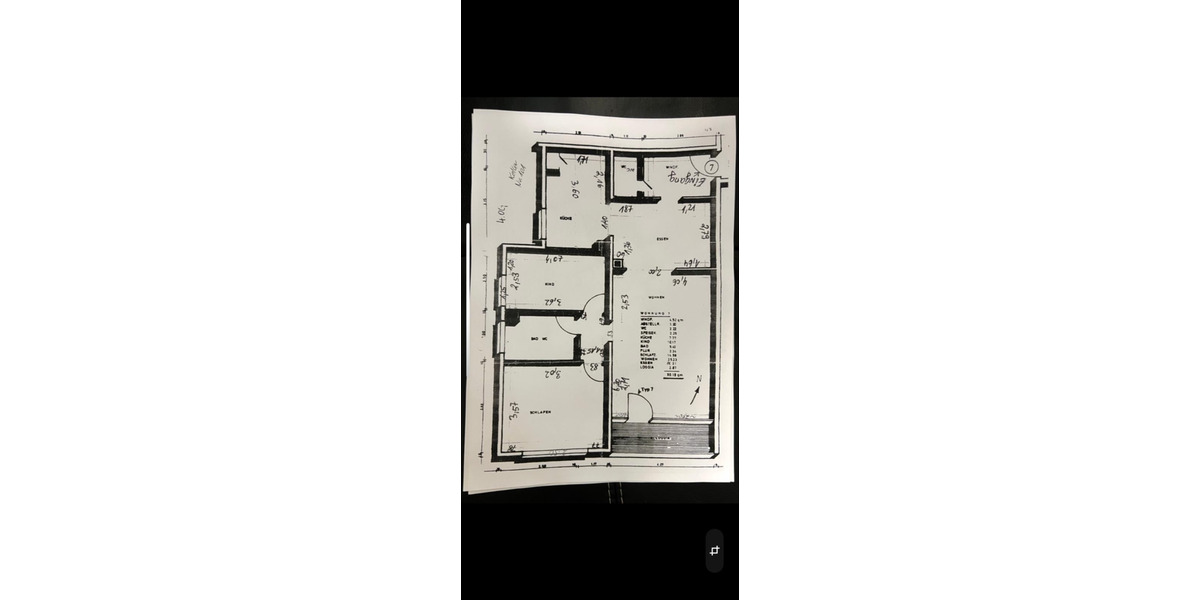 Etagenwohnung Offenbach am Main Bieber - 4.5 Zimmer, 90 m&sup2;, 315.000&euro; | Angebot:25649536