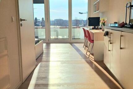 Modern new-build 1-room apartment with large balcony – Offenbach. 1 zimmer