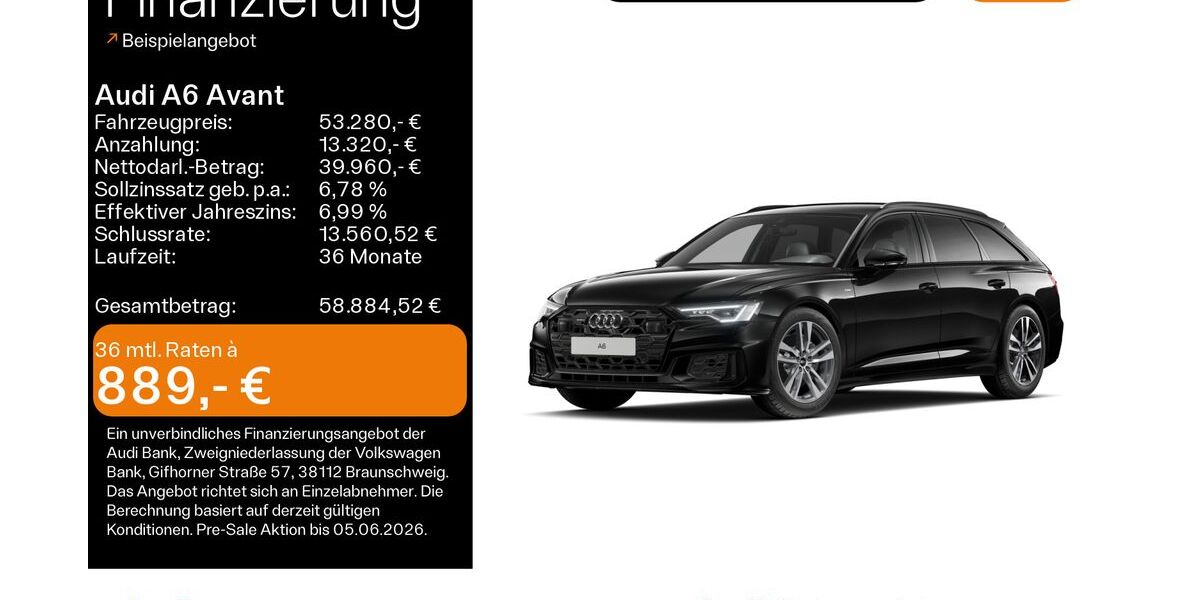 Audi A6 23.867 km 51.980 &euro; Hofheim 65719