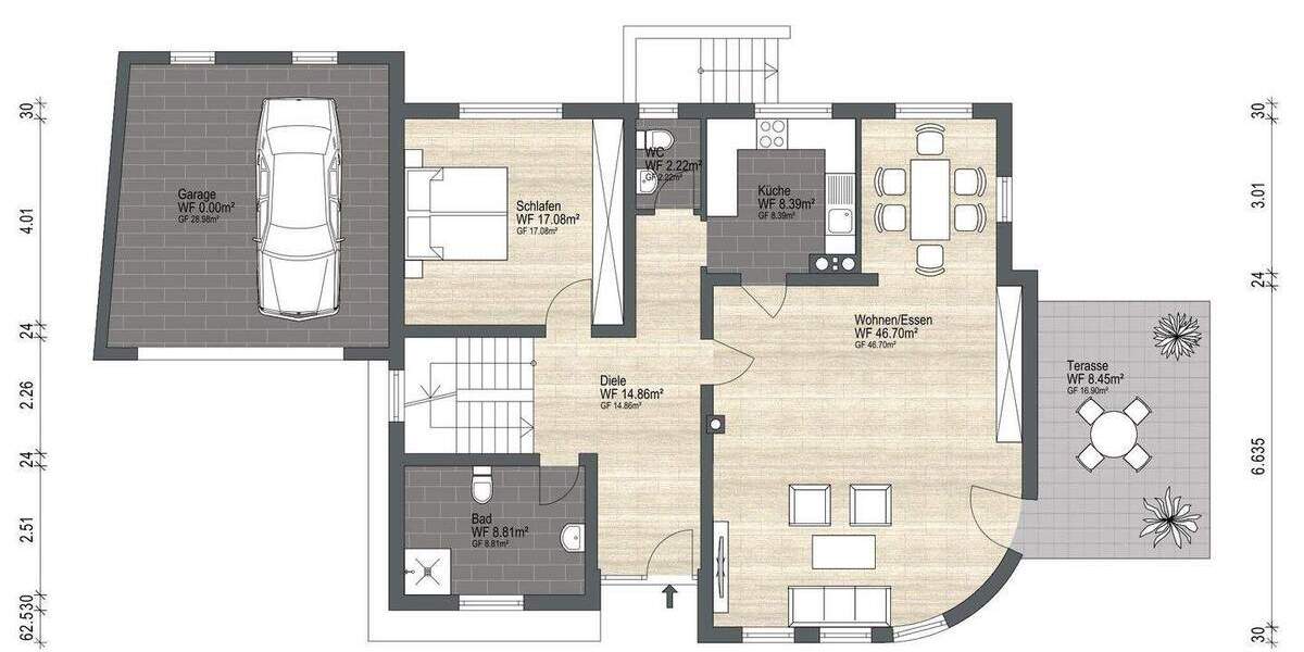 Einfamilienhaus Alzenau Wasserlos - 5 Zimmer, 250 m&sup2;, 780.000&euro; | Angebot:25531010
