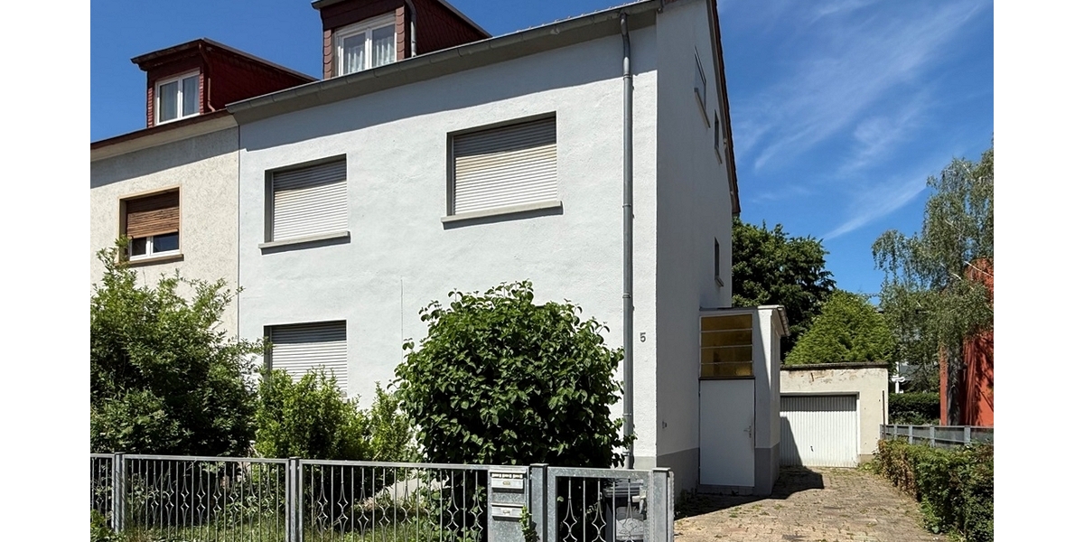 Frankfurt-Zeilsheim: Erbpacht- vermietetes 2 Familienhaus als Kapitalanlage - Mehrfamilienhaus, Wohnhaus Frankfurt am Main Sindlingen | Angebot:26897691