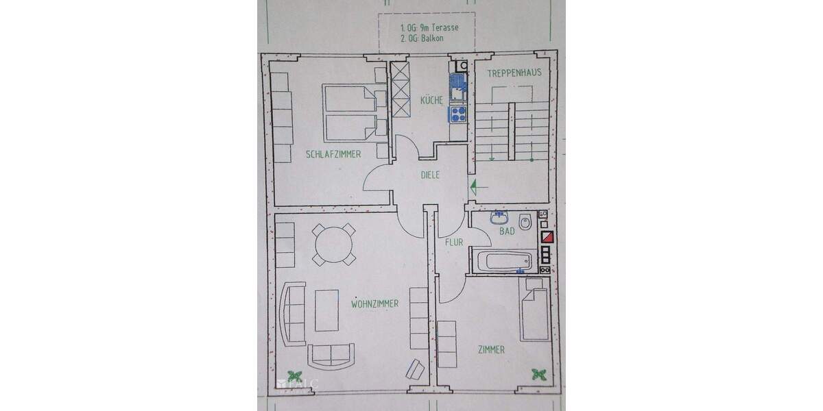 Ihre Wohnung nähe Markplatz ! 3 zimmer