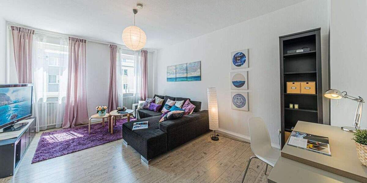 Etagenwohnung Frankfurt am Main Bockenheim - 2 Zimmer, 60 m&sup2;, 1.650&euro; | Angebot:25796607
