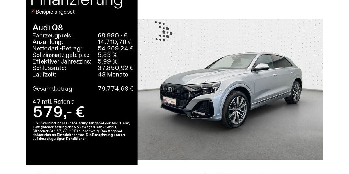 Audi Q8 24.562 km 68.980 &euro; Hofheim 65719