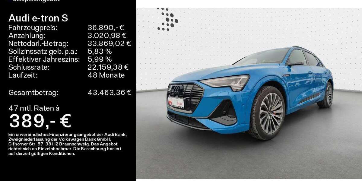 Audi e-tron 58.302 km 36.890 &euro; Oberursel 61440