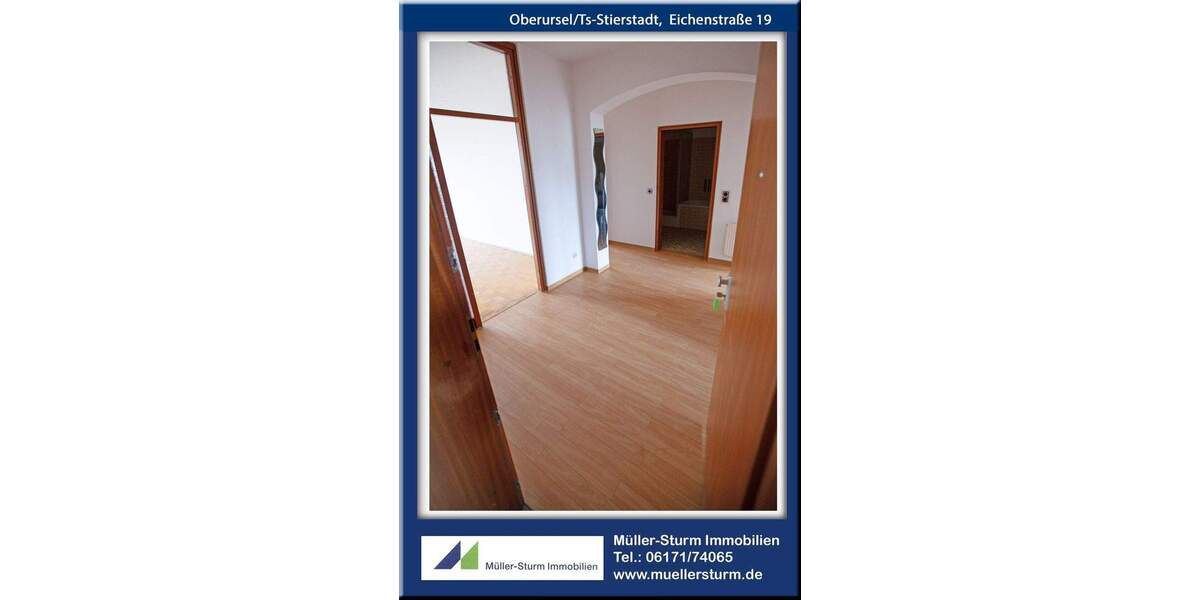 Etagenwohnung Oberursel Stierstadt - 3 Zimmer, 100 m&sup2;, 1.100&euro; | Angebot:25601157