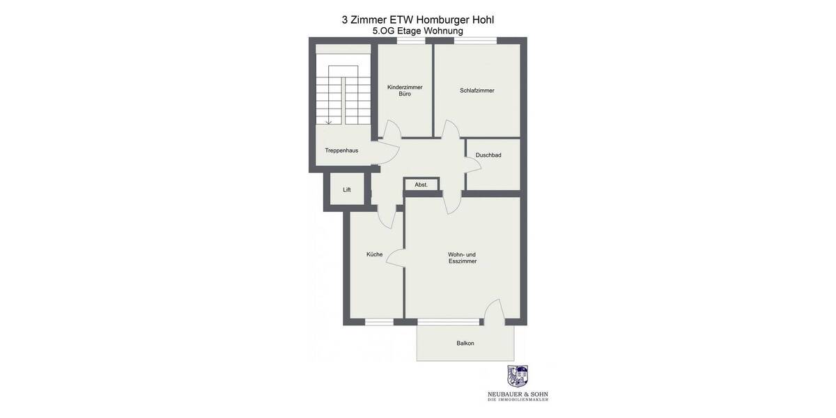 Etagenwohnung Frankfurt am Main Bonames - 3 Zimmer, 70 m&sup2;, 239.000&euro; | Angebot:26346099
