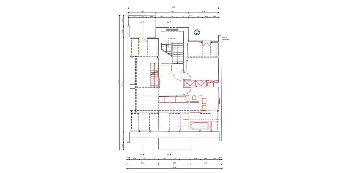 Etagenwohnung Darmstadt Darmstadt-Nord - 3 Zimmer, 87 m&sup2;, 1.600&euro; | Angebot:25589808