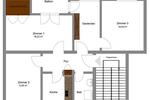 Etagenwohnung Frankfurt am Main Niederrad - 3 Zimmer, 68 m&sup2;, 1.500&euro; | Angebot:26440509