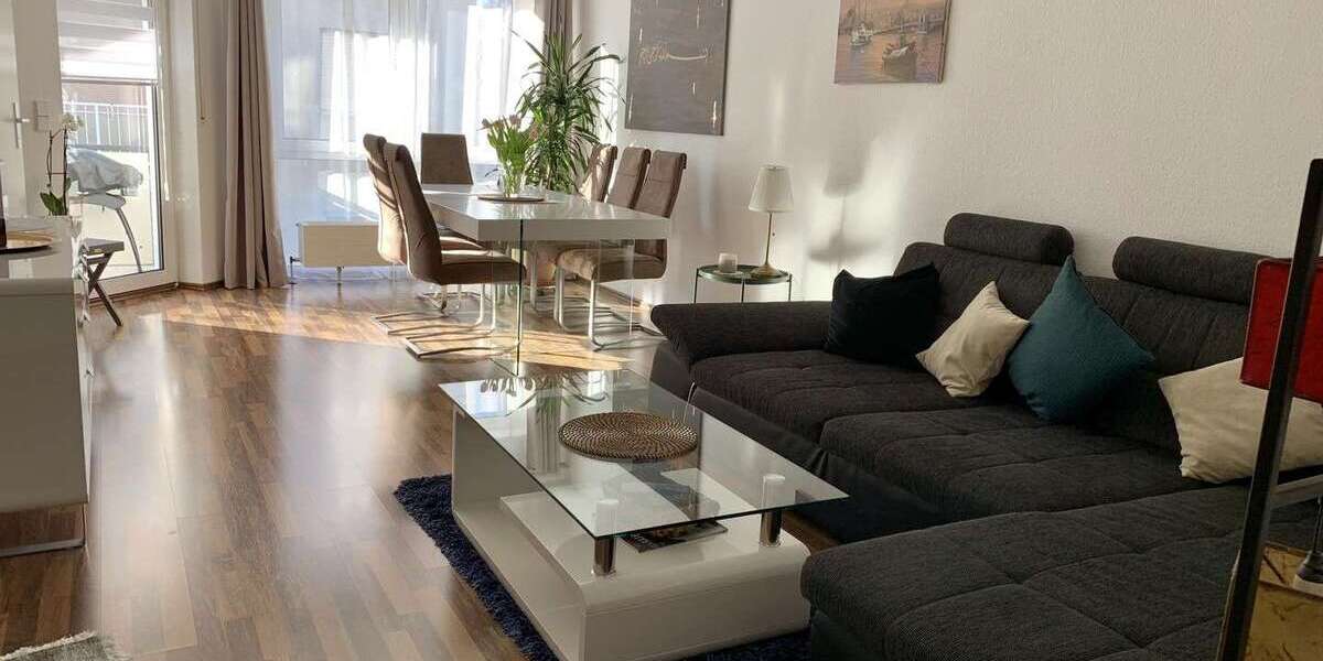 Etagenwohnung Frankfurt Nied - 3 Zimmer, 80 m&sup2;, 1.300&euro; | Angebot:26423049