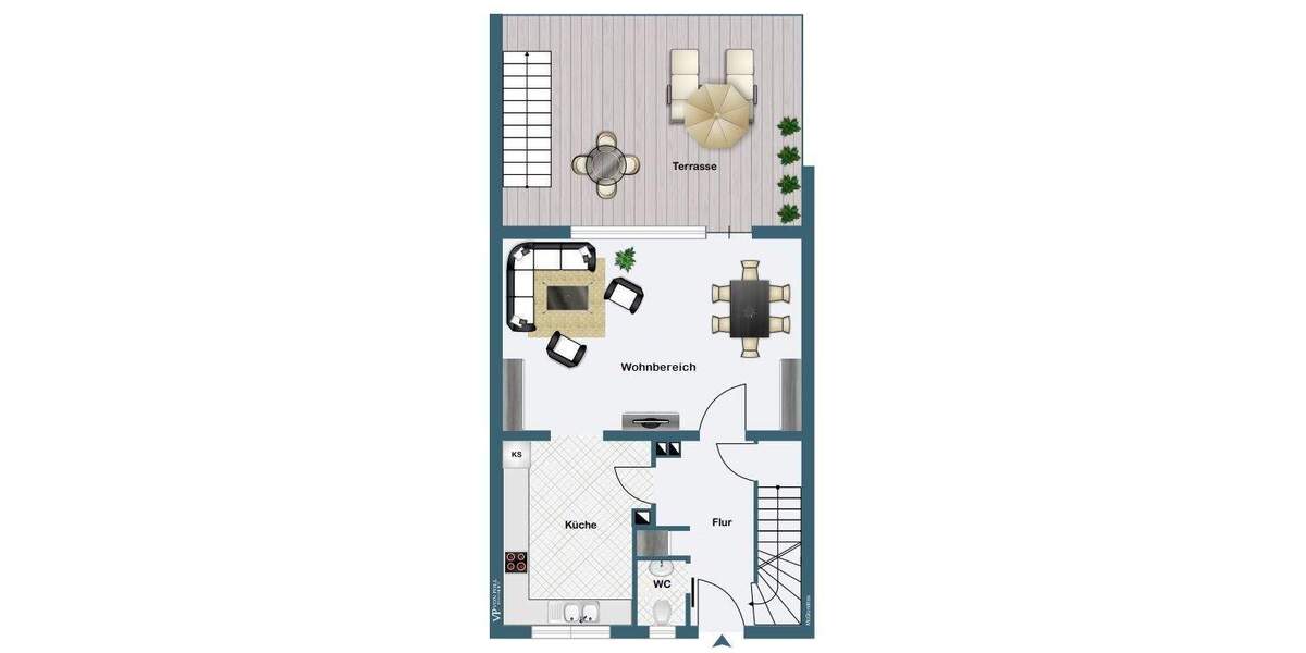 Reihenendhaus Frankfurt am Main Nieder-Erlenbach - 5 Zimmer, 119 m&sup2;, 450.000&euro; | Angebot:25815008