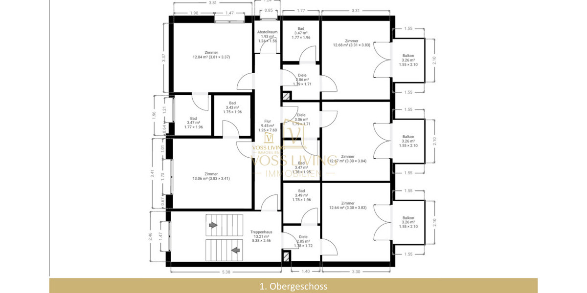 Mehrfamilien bzw. Appartementhaus mit viel Potential | weiterem Baugrundstück und 8 KFZ Stellplätzen 1 zimmer