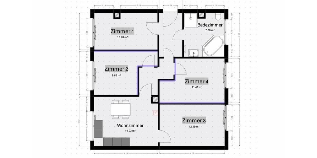 Etagenwohnung Darmstadt Darmstadt-Nord - 5 Zimmer, 70 m&sup2;, 395&euro; | Angebot:26351459