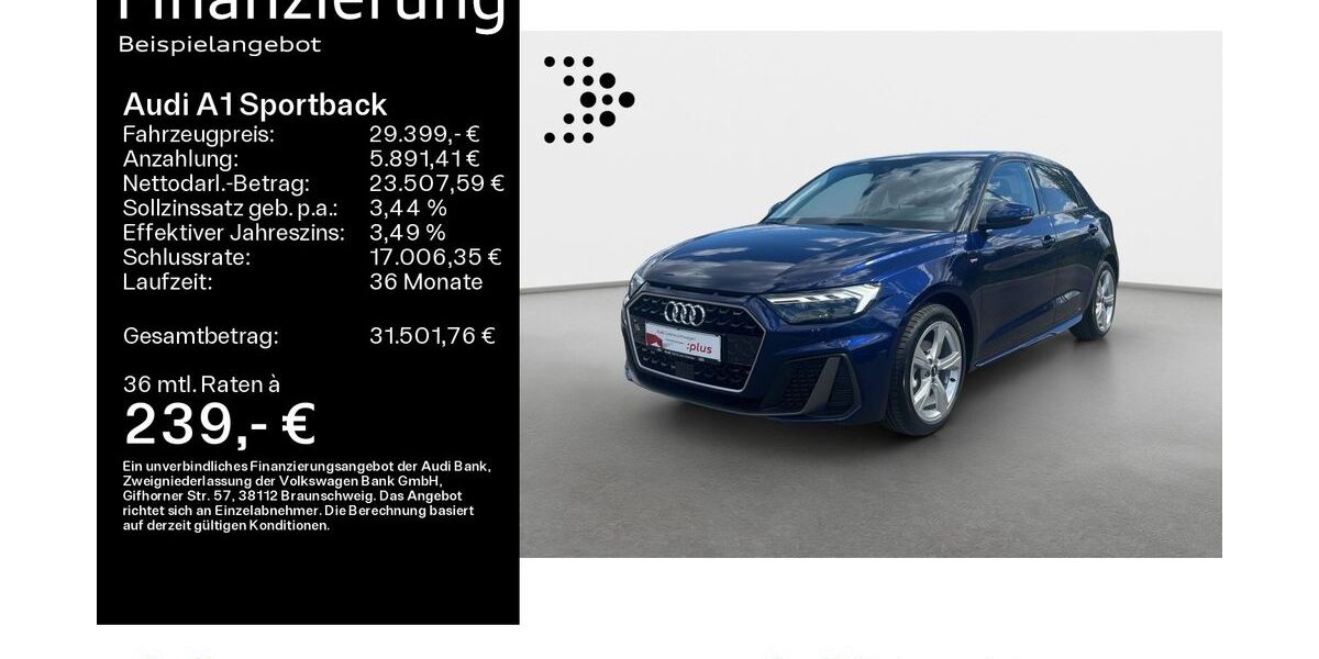 Audi A1 5.500 km 28.199 &euro; Hanau 63452