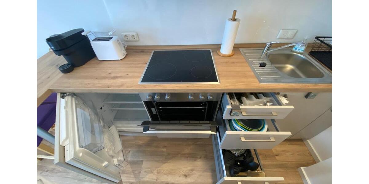 Renovierte voll möblierte moderne Wohnung - Innenstadt Bad Soden 1 zimmer