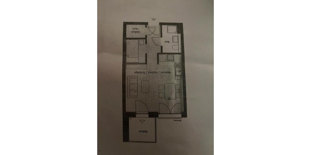 Etagenwohnung Offenbach am Main Bieberer Berg - 1 Zimmer, 36 m&sup2;, 560&euro; | Angebot:25634121