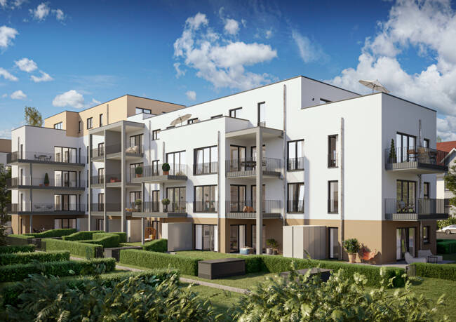 Sonne, Sonne! ... SüdWest Apartment mit Garten freut sich auf eine neue Familie 3 zimmer