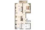 Etagenwohnung Nidderau - 2.5 Zimmer, 64 m&sup2;, 1.056&euro; | Angebot:26416303