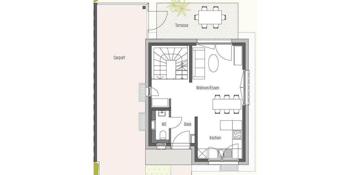 Attraktives Townhouse mit vielfältigen Wohnmöglichkeiten in Frankfurt-Riedberg 6 zimmer