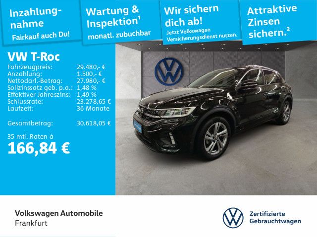 VW T-Roc 22.526 km 29.480 &euro; Frankfurt 60326