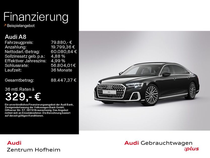 Audi A8 22.595 km 78.999 € Hofheim 65719