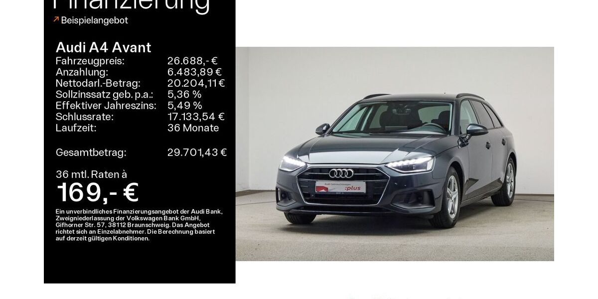 Audi A4 69.700 km 24.888 &euro; Mühlheim 63165