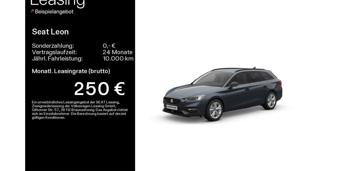 Seat Leon 27.612 km 28.420 &euro; Königstein/Ts. 61462