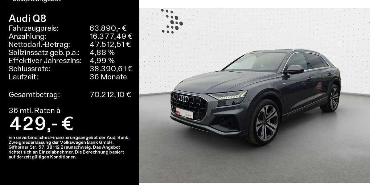 Audi Q8 46.922 km 63.890 &euro; Bad Nauheim 61231