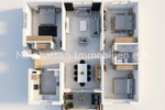 Etagenwohnung Frankfurt am Main Sossenheim - 4 Zimmer, 110 m&sup2;, 410.000&euro; | Angebot:26320571
