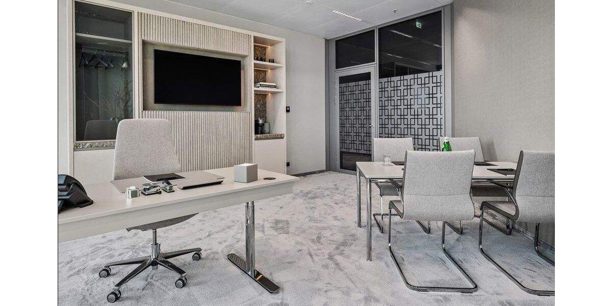 Luxuriöses Büro-Highlight auf der 45. Etage des FOUR Tower - Skyline-Ausblick zimmer